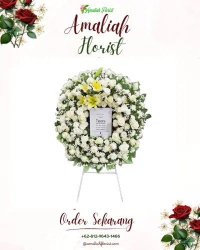 Krans Bunga Duka Cita di Ciburayut